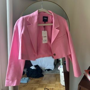 Brand new Zara pink blazer